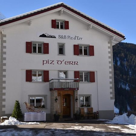 B&B Piz d'Err Tinzen Exterior foto